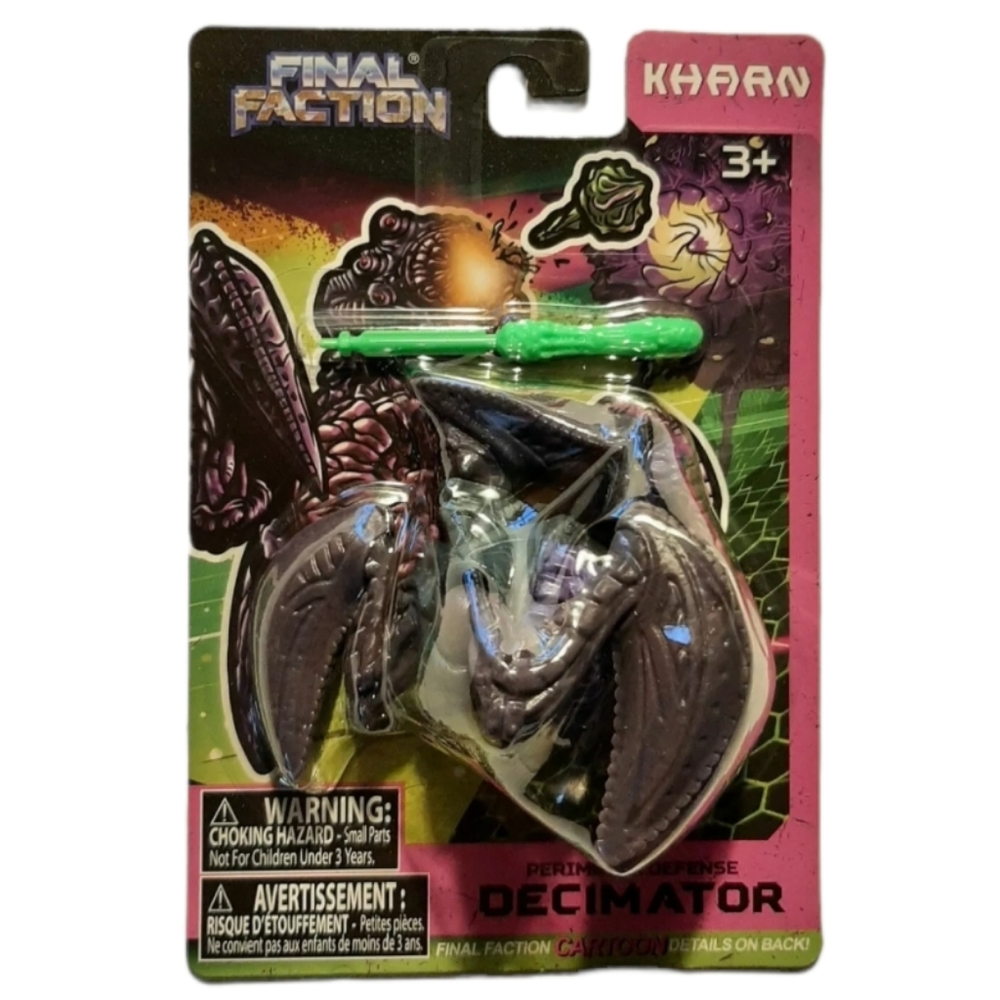 Final Faction Decimator Kharn Series 2 Action Figure Toy 3-inches Alien